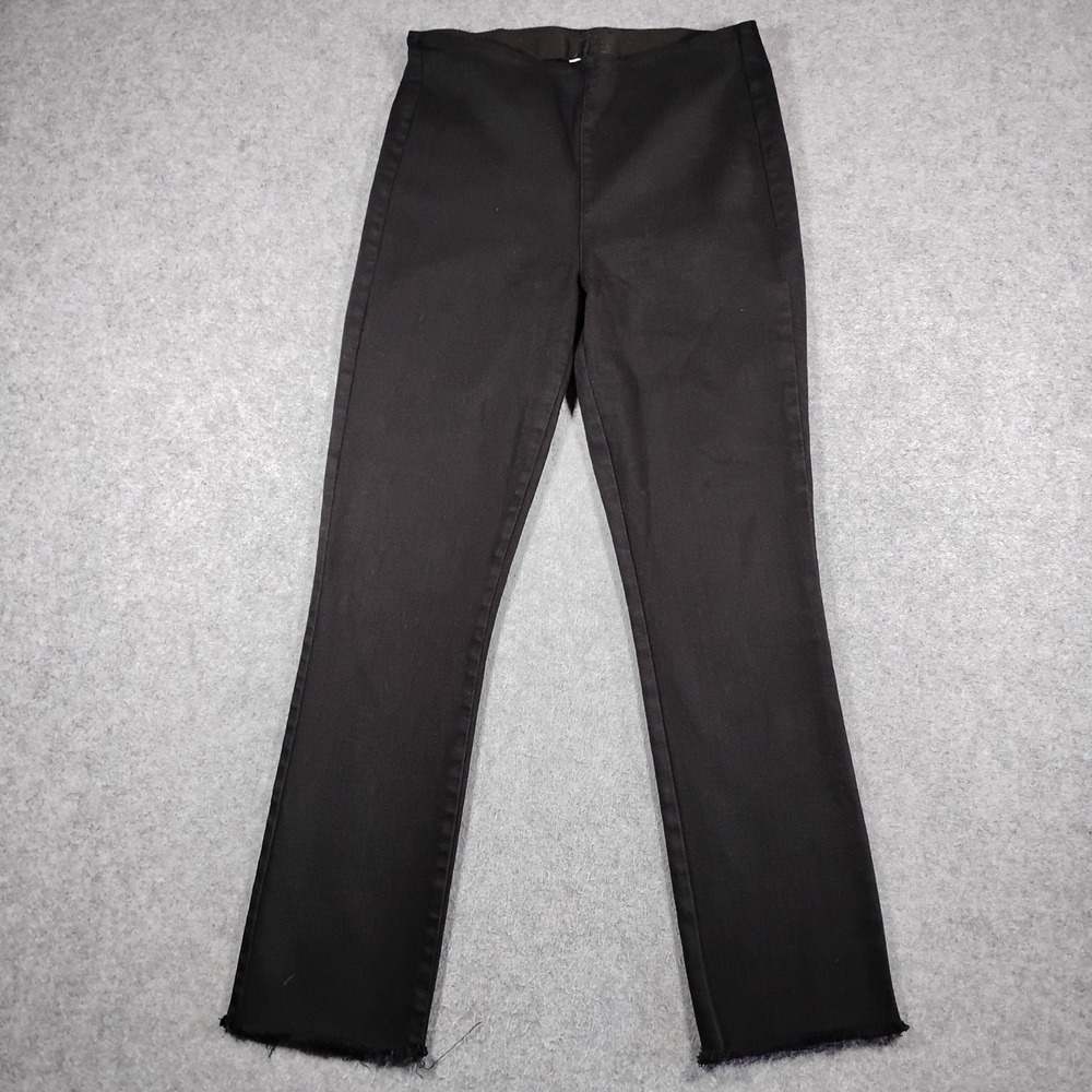 Frank & Eileen Illusion 01 Black Pull-On Raw Hem Leggings Pants Size 29 USA